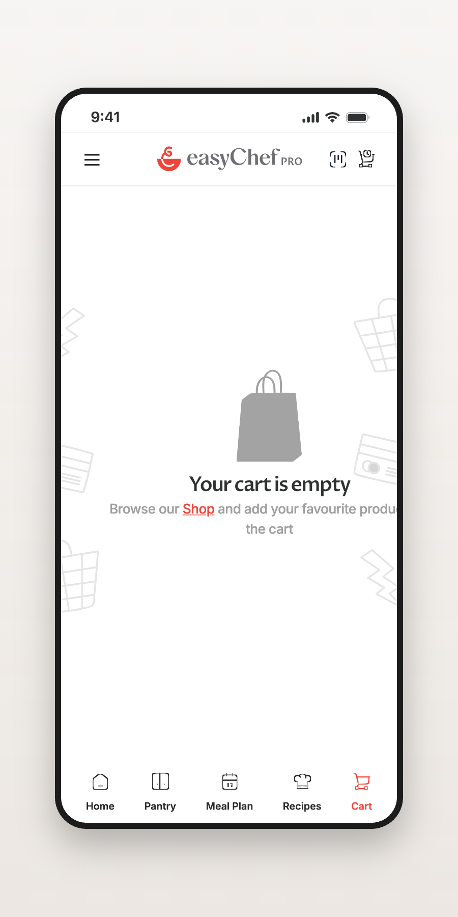 easyChef Pro — j shopping